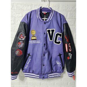 Toronto Raptors Vince Carter #15 TR Varsity Jacket Mitchell & Ness mens XXL